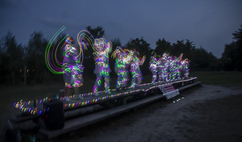 De derde editie van de LED-run LEDS Go! in het Ginneken.