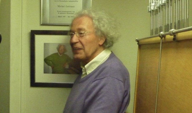 Michel Gottmer in speelcabine Sint Jan