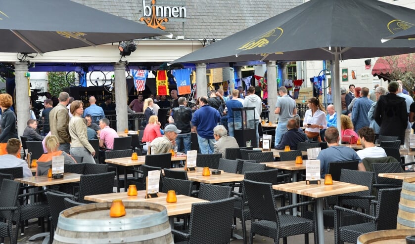 Het restaurant in betere tijden.