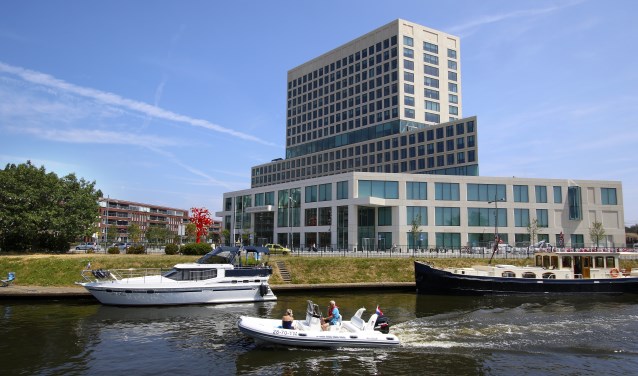 Het Gerechtsgebouw aan de Stationslaan.