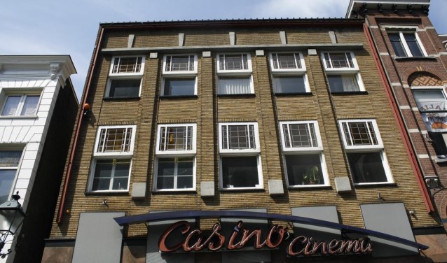 De voormalige Casino Bioscoop aan de Reigerstraat.