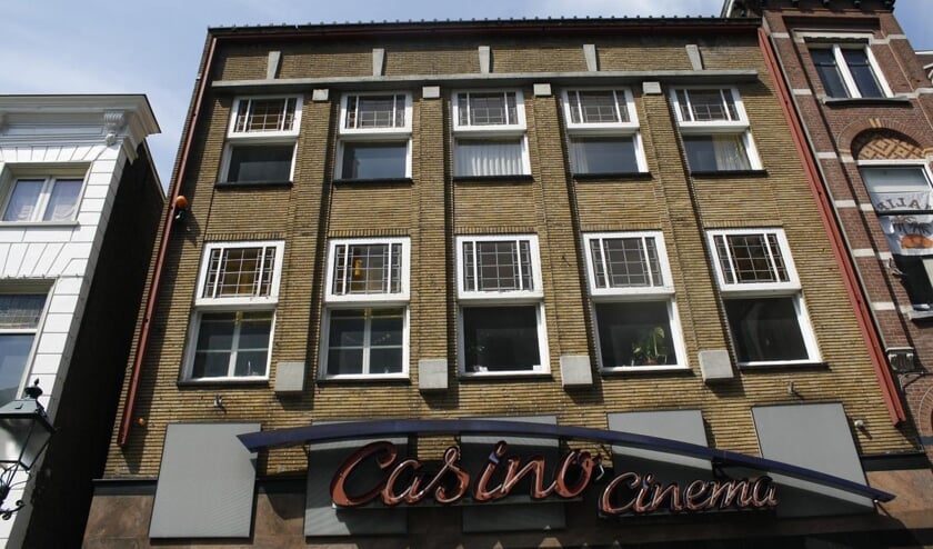 De voormalige Casino Bioscoop aan de Reigerstraat.