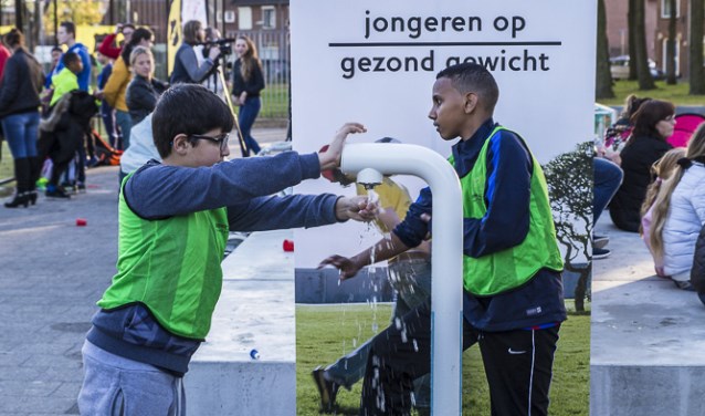 Een vast watertappunt aan de Scheldestraat.