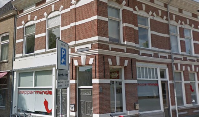 Het pand van Pepperminds aan de Sophiastraat