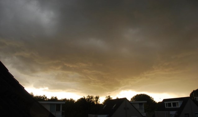 Het is vandaag regenachtig.