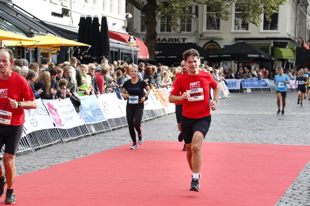 Burgemeester Paul Depla loopt de halve marathon.
