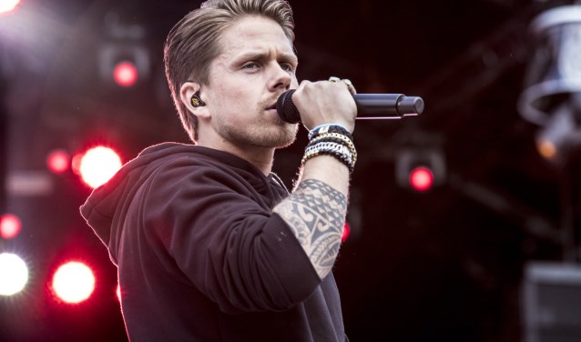 André Hazes op 538Koningsdag 2018.