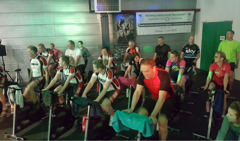Spinning marathon sws 2018. FOTO HANS DE GROEN