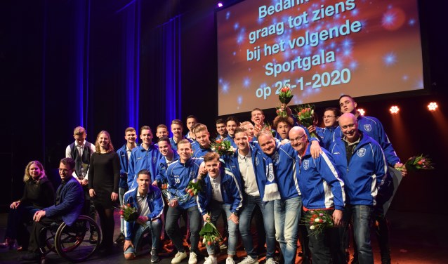 Sportploeg DSE met alle winnaars