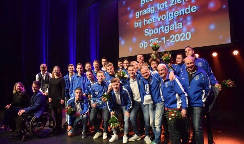 Sportploeg DSE met alle winnaars
