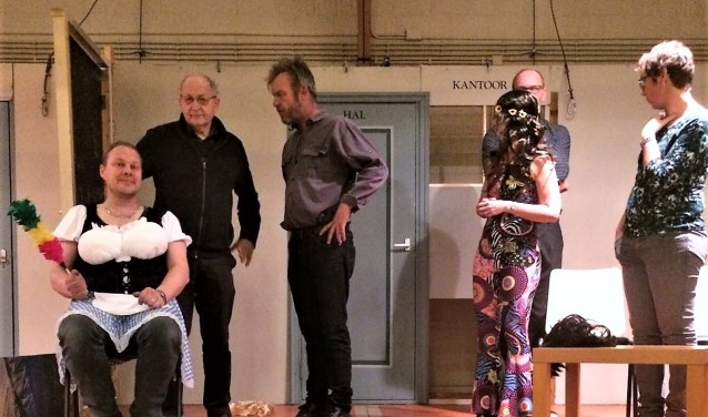 Repetitie toneelclub Poortvliet de vakantie van mijn leven.