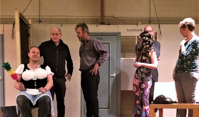 Repetitie toneelclub Poortvliet de vakantie van mijn leven.