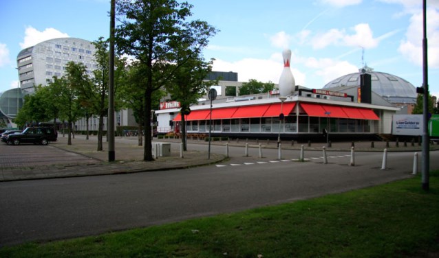 De bowlingbaan aan het Chasséveld.