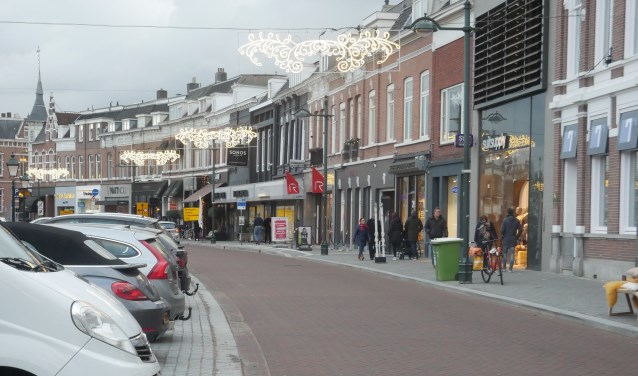 De Wilhelminastraat, januari 2019.
