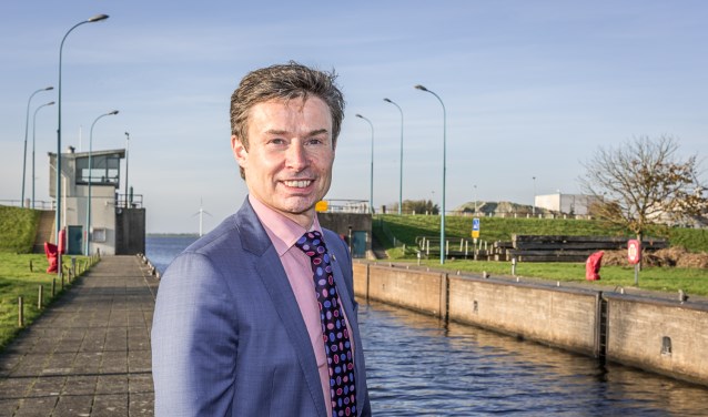 Waarnemend burgemeester Huub Hieltjes van de gemeente Kapelle.