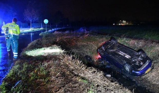 Gewonde bij eenzijdig ongeval op kruising in Wissenkerke - .