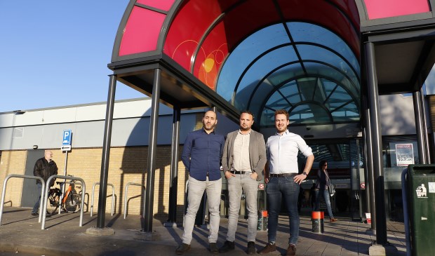 Younes Nahnahi, Faissal Boulakjar en Arjen van Drunen bedachten samen een plan voor de Hoge Vucht.