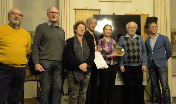 De winnaars samen met wethouder Twan Zopfi.