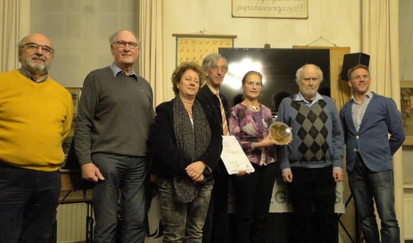 De winnaars samen met wethouder Twan Zopfi.