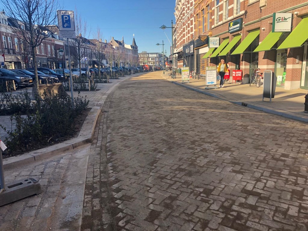 De Wilhelminastraat in Breda.
