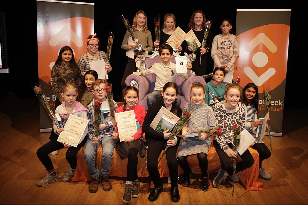 17 kinderen zetten hun beste beentje voor.