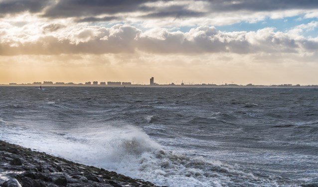 De Westerschelde bij Ellewoutsdijk.