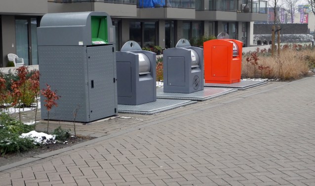 Ondergrondse afvalcontainers in Breda