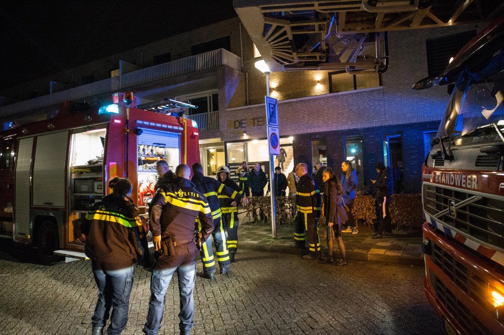 De brandweer had de brand snel onder controle.