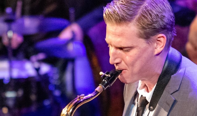 Rik van der Made tijdens het slotconcert van de sessies van 2018