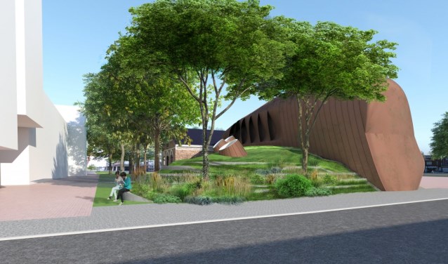 Dit is het nieuwe ontwerp voor poppodium Mezz