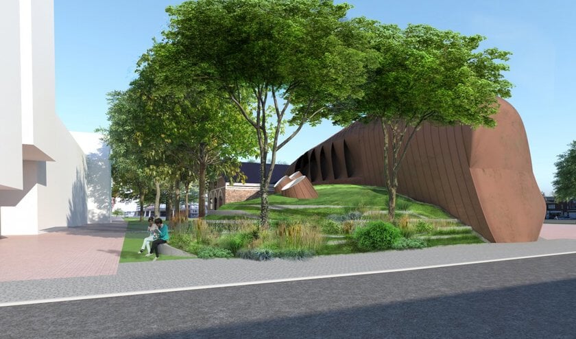 Dit is het nieuwe ontwerp voor poppodium Mezz