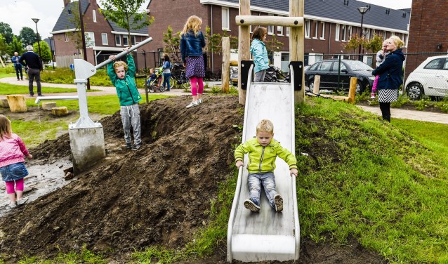 De Vlindervallei in Hoeven is een van de nieuwe natuurlijke speeltuinen. ARCHIEFFOTO