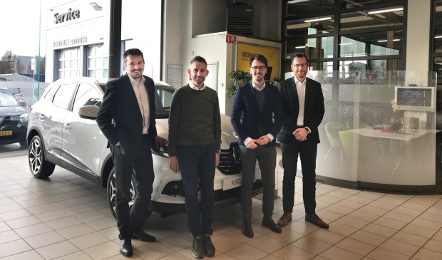 Het verkoopteam van Auto Indumij Etten-Leur.