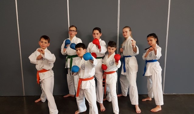 Het succesvolle team. FOTO CON VOERMANS