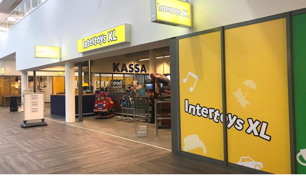 De Intertoys XL bij Stada Stores is binnenkort de enige Bredase vestiging van de speelgoedketen.