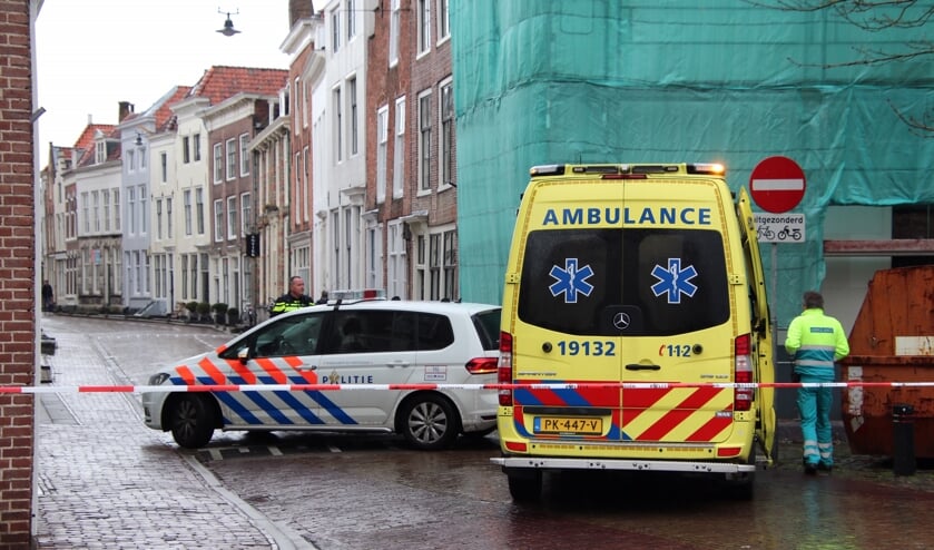 Dode man op straat gevonden in centrum Middelburg; geen misdrijf of ongeval