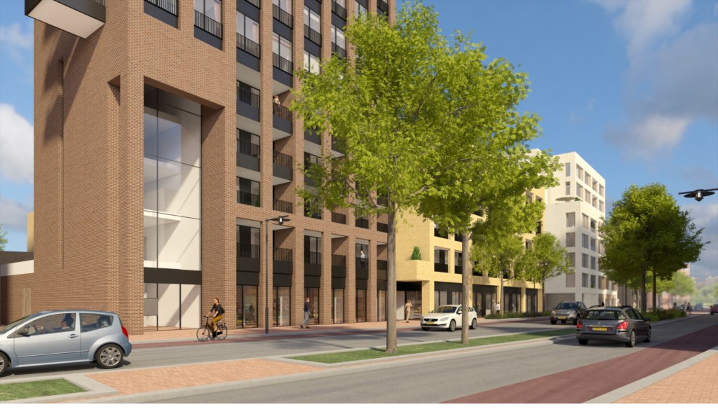 De geplande nieuwbouw aan de Markendaalseweg