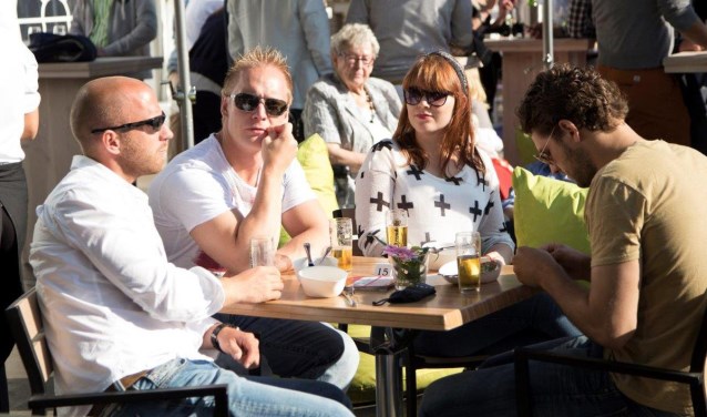 Het wordt uitstekend weer voor een terrasje tijdens de paasdagen