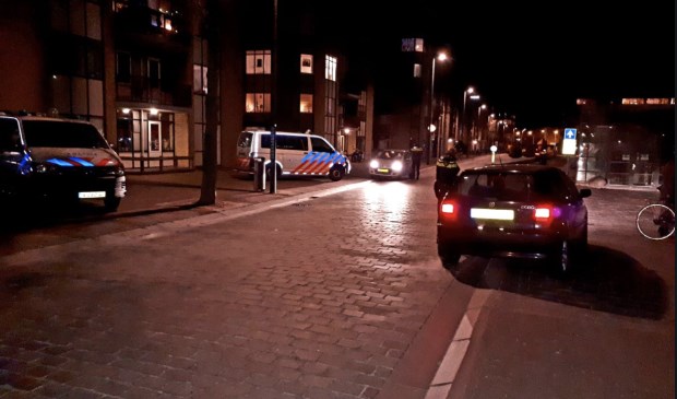 De politie hield in en rondom het centrum van Vlissingen controles.