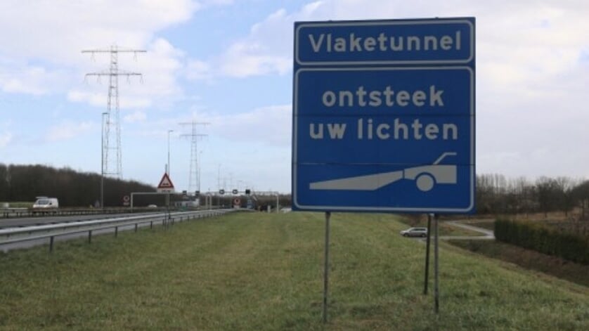 Nachtafsluitingen Vlaketunnel (A58) in juni