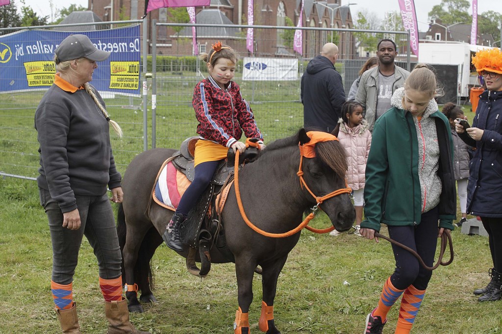 Ondanks het slechte weer waren er volop activiteiten.