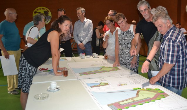 Tijdens een eerder gehouden inloopavond werden twee inrichtingsvarianten gepresenteerd waarbij de inwoners gevraagd werd om hun voorkeur uit te spreken.