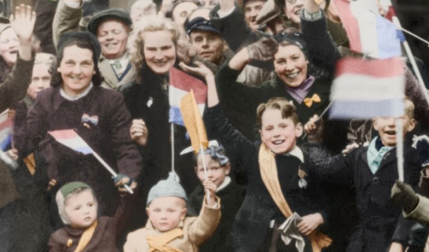 Feest tijdens de bevrijding van Breda 75 jaar geleden