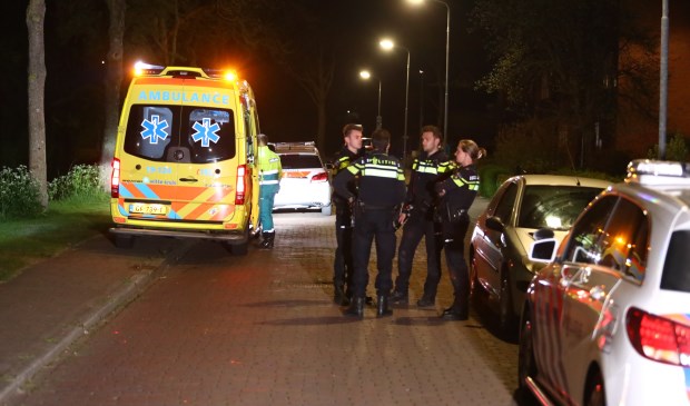 De man was ongedeerd.
