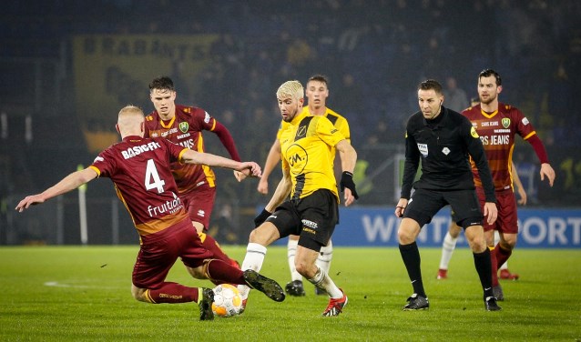 Pol van Boekel floot eerder dit jaar onder de wedstrijd tussen NAC en ADO Den Haag.