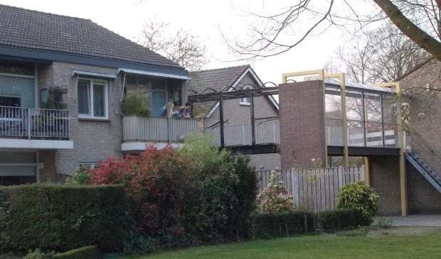 Bij daglicht is de schade goed zichtbaar.