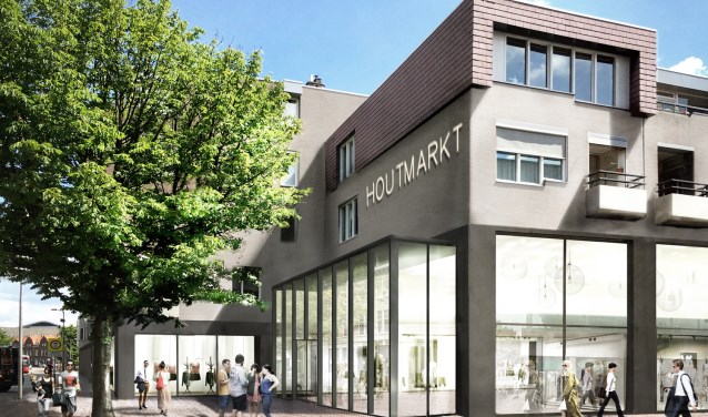 Artist Impressie Houtmarkt Ginnekenstraat