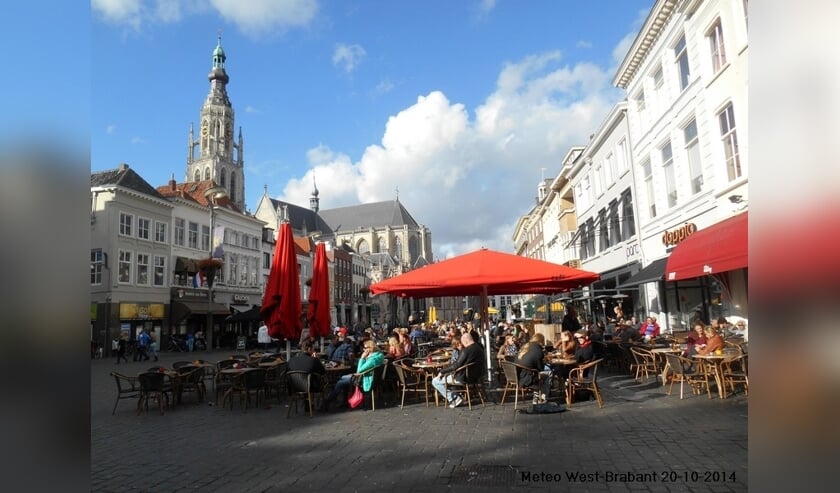 Het wordt terrasjesweer met Pasen.
