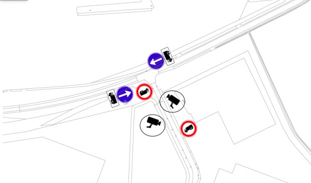 Gemeente Breda gaat camera's plaatsen in het buitengebied om sluipverkeer van vrachtwagens tegen te gaan