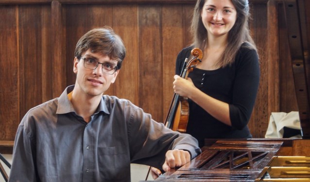 Elise Besemer en Laurens de Man. FOTO ANNET BESEMER